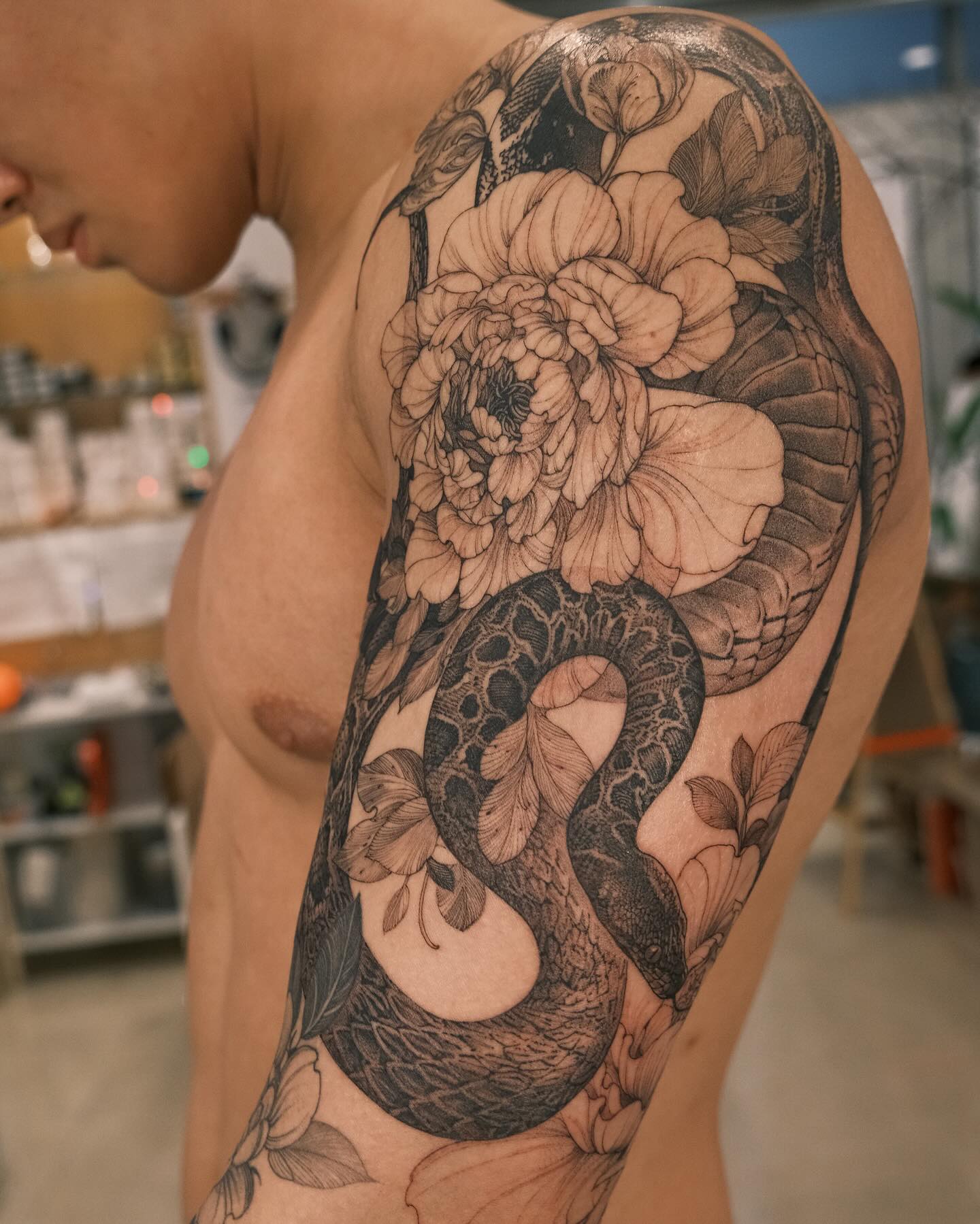 34. Embrace the Serpent: Blossoms Of Intensity and Intricacy