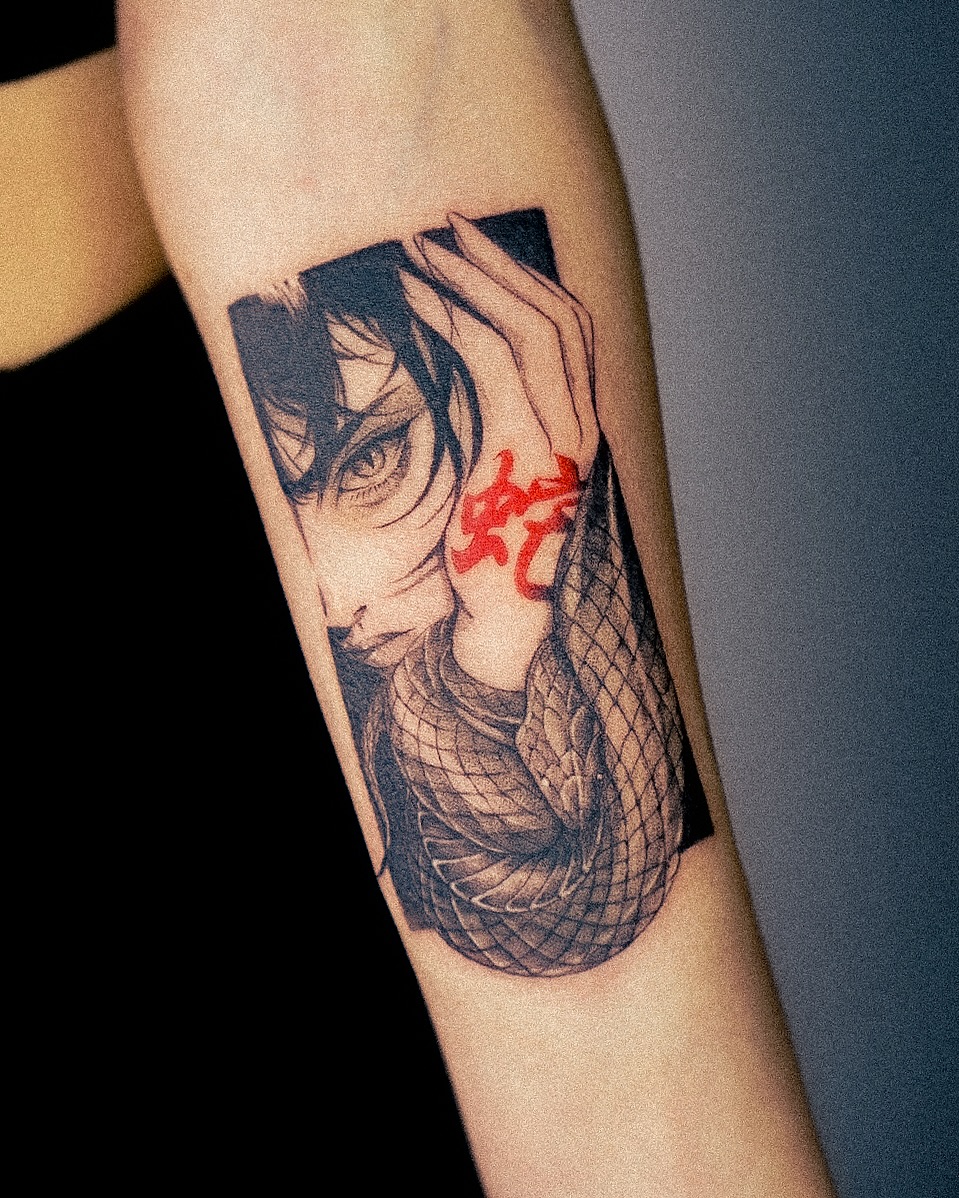 30. Ink Of Intrigue: a Fusion Of Mystique and Serpent Imagery