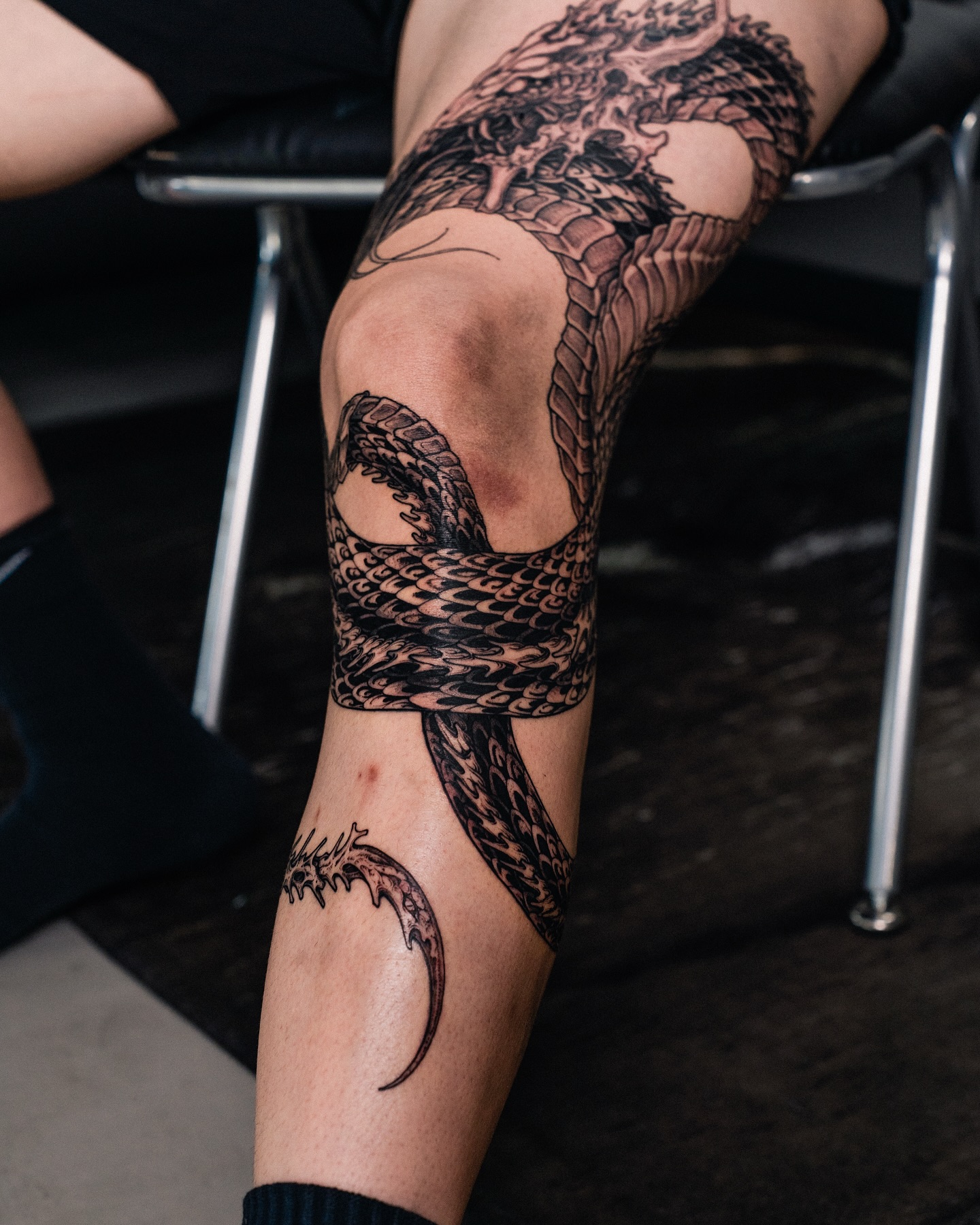 15. Entwined Elegance: the Serpent's Dance Of Ink